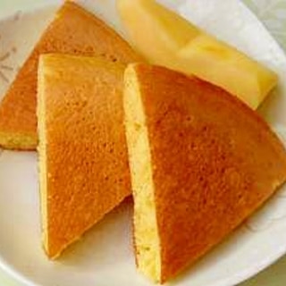 すりおろしりんごのホットケーキ